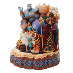 FIGURA ENESCO DISNEY ALADDIN PERSONAJES DIORAMA