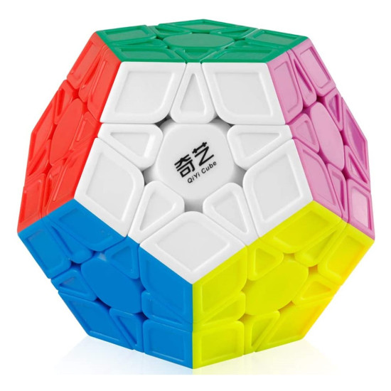 CUBO RUBIK QIYI QIHENG MEGAMINX STICKERLESS Cubos de rubik