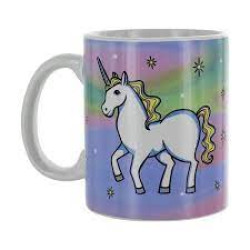 TAZA PALADONE UNICORNIO DRESS UP