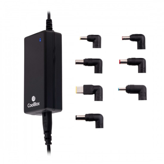 ADAPTADOR CARGADOR CORRIENTE UNIVERSAL PORTATILES COOLBOX Baterías y cargadores portátiles ADAPTADOR CARGADOR CORRIENTE UNIVERSAL PORTATILES COOLBOX Baterías y cargadores portátiles