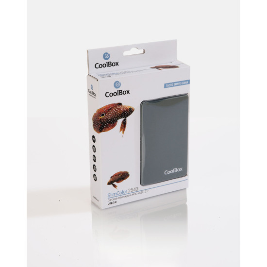 CARCASA DISCO DURO HDD - SSD COOLBOX COO - SCG2543 - 8 Cajas externas CARCASA DISCO DURO HDD - SSD COOLBOX COO - SCG2543 - 8 Cajas externas