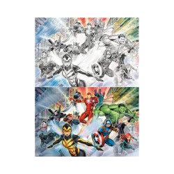 PUZZLE RASCAR PRIME 3D MARVEL COLLAGE