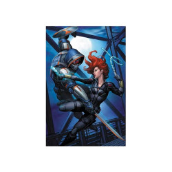PUZZLE LENTICULAR PRIME 3D MARVEL BLACK