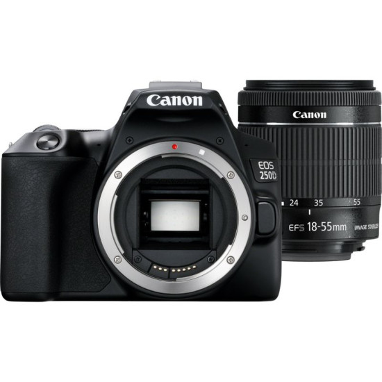 CAMARA DIGITAL CANON REFLEX EOS 250D+EF - S Cámaras de fotos compactas