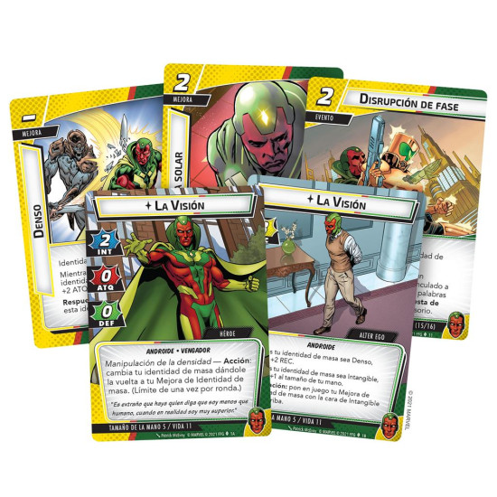 JUEGO MESA MARVEL CHAMPIONS: VISION PEGI Juegos de mesa JUEGO MESA MARVEL CHAMPIONS: VISION PEGI Juegos de mesa