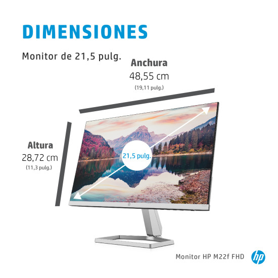 MONITOR HP M22F 21.5 PULGADAS FHD 5MS Monitores MONITOR HP M22F 21.5 PULGADAS FHD 5MS Monitores