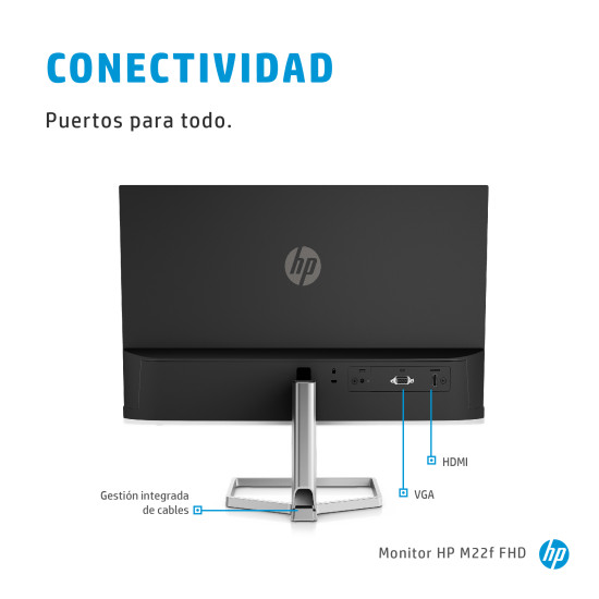 MONITOR HP M22F 21.5 PULGADAS FHD 5MS Monitores MONITOR HP M22F 21.5 PULGADAS FHD 5MS Monitores