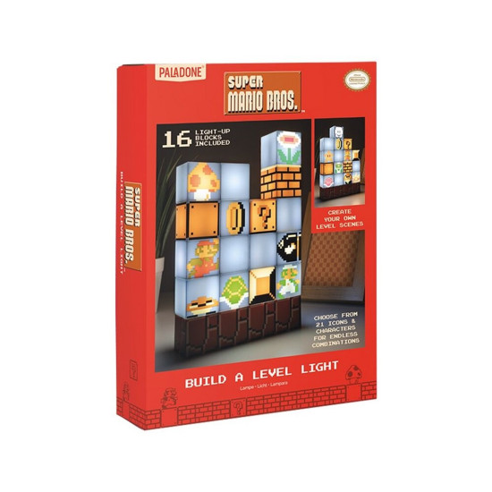LAMPARA LED PALADONE SUPER MARIO BROS Lampara merchandising