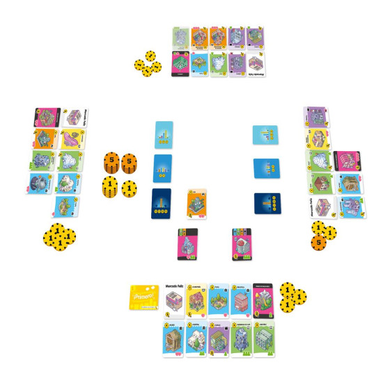 JUEGO MESA HAPPY CITY PEGI 10 Juegos de mesa JUEGO MESA HAPPY CITY PEGI 10 Juegos de mesa