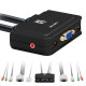 CONMUTADOR KVM LEVEN ONE KVM - 0223 VGA Dockings y hubs CONMUTADOR KVM LEVEN ONE KVM - 0223 VGA Dockings y hubs