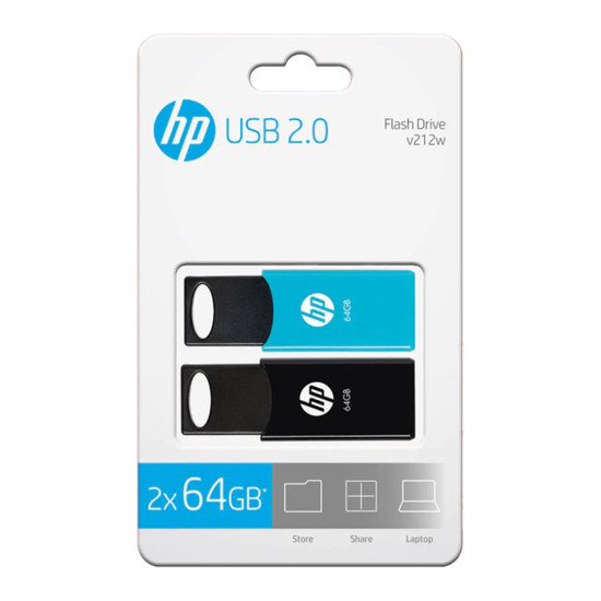 PACK 2 MEMORIAS USB 2.0 HP Memorias usb PACK 2 MEMORIAS USB 2.0 HP Memorias usb