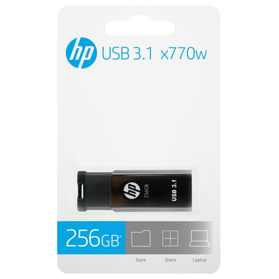 MEMORIA USB 3.1 HP 256GB X770W Memorias usb