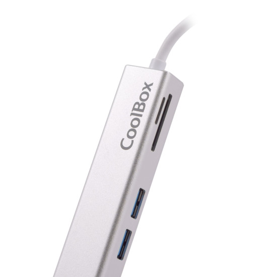 HUB COOLBOX MINIDOCK USB TIPO C Dockings y hubs HUB COOLBOX MINIDOCK USB TIPO C Dockings y hubs