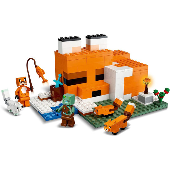 LEGO MINECRAFT EL REFUGIO - ZORRO Legos LEGO MINECRAFT EL REFUGIO - ZORRO Legos