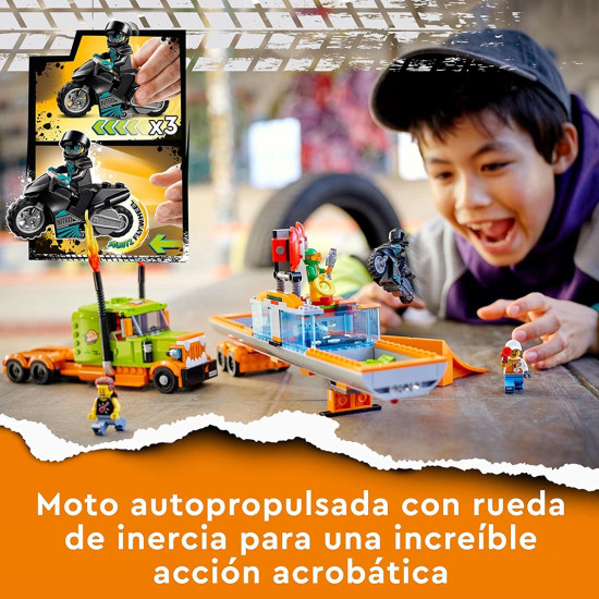 LEGO CITY ESPECTÁCULO ACROBÁTICO CAMIÓN Legos LEGO CITY ESPECTÁCULO ACROBÁTICO CAMIÓN Legos