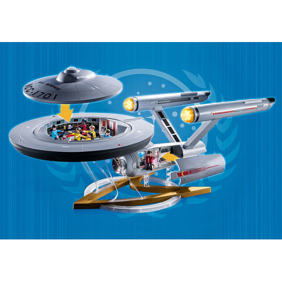 PLAYMOBIL STAR TREK U.S.S. ENTERPRISE NCC1701 Playmobils PLAYMOBIL STAR TREK U.S.S. ENTERPRISE NCC1701 Playmobils