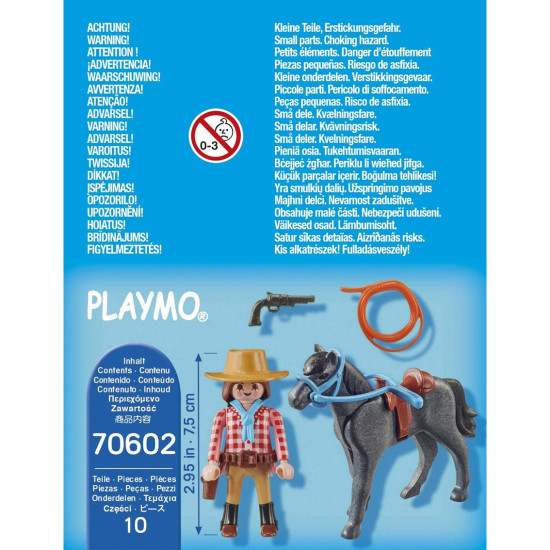 PLAYMOBIL SPECIAL PLUS JINETE DEL OESTE Playmobils