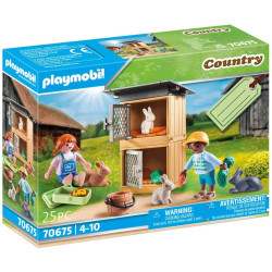 PLAYMOBIL SET REGALO ALIMENTAR CONEJOS