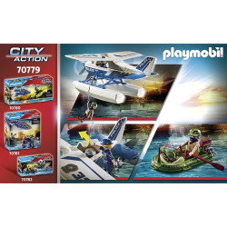 PLAYMOBIL POLICIA HIDROAVION: PERSECUCION CONTRABANDISTA