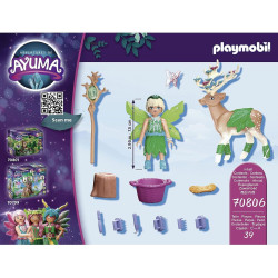 PLAYMOBIL AYUMA FOREST FAIRY CON ANIMAL