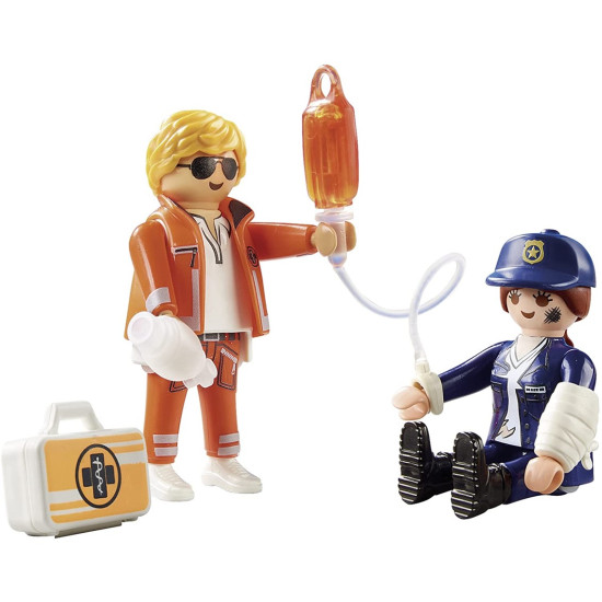 PLAYMOBIL DUO PACK DOCTOR Y POLICIA Playmobils
