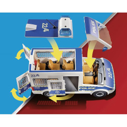 PLAYMOBIL COCHE POLICIA CON LUZ Y