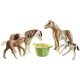 PLAYMOBIL 2 PONIS CON POTROS Playmobils