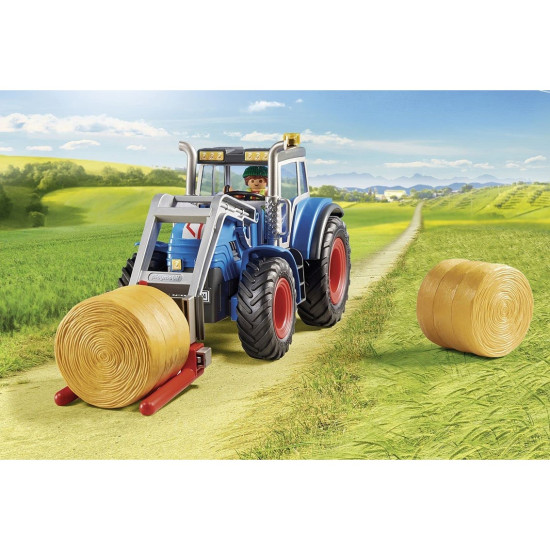 PLAYMOBIL GRAN TRACTOR CON ACCESORIOS Playmobils