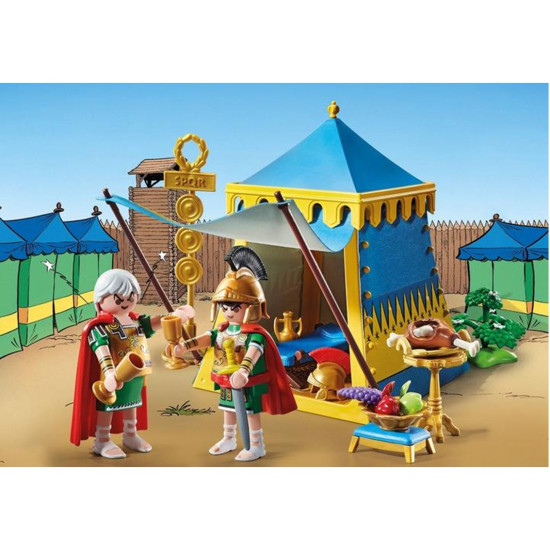 PLAYMOBIL ASTERIX: TIENDA CON GENERALES Playmobils