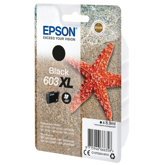 CARTUCHO TINTA EPSON C13T03A14010 SINGLEPACK NEGRO Consumibles impresión de tinta