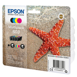 MULTIPACK CARTUCHO TINTA EPSON 603 C13T03U64010