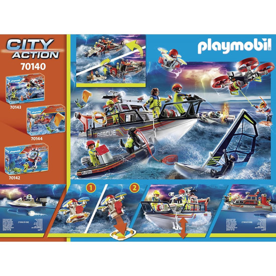 PLAYMOBIL RESCATE MARITIMO : OPERACION LUCHA Playmobils PLAYMOBIL RESCATE MARITIMO : OPERACION LUCHA Playmobils