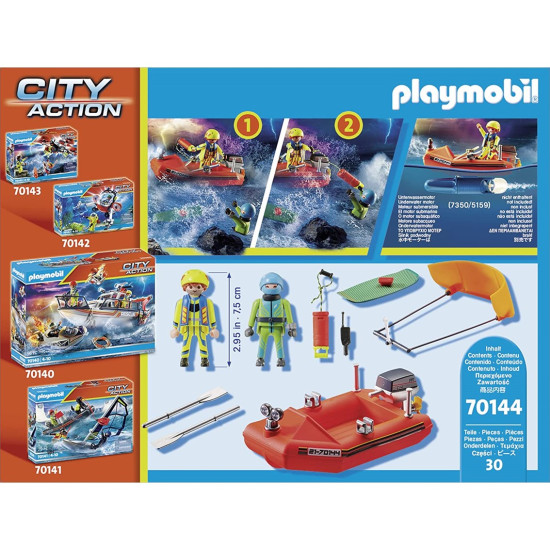 PLAYMOBIL RESCATE MARITIMO : RESCATE KITSURFER Playmobils PLAYMOBIL RESCATE MARITIMO : RESCATE KITSURFER Playmobils