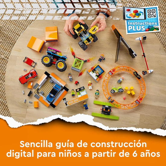 LEGO CITY ESPECTÁCULO ACROBÁTICO ARENA Legos LEGO CITY ESPECTÁCULO ACROBÁTICO ARENA Legos