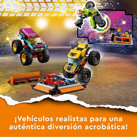 LEGO CITY ESPECTÁCULO ACROBÁTICO ARENA Legos LEGO CITY ESPECTÁCULO ACROBÁTICO ARENA Legos