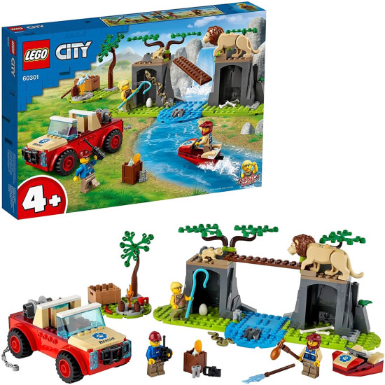 LEGO CITY RESCATE LA FAUNA SALVAJE: Legos