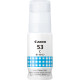BOTELLA TINTA CANON GI - 53C CIAN Consumibles impresión de tinta BOTELLA TINTA CANON GI - 53C CIAN Consumibles impresión de tinta