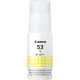 BOTELLA TINTA CANON GI - 53Y AMARILLA Consumibles impresión de tinta BOTELLA TINTA CANON GI - 53Y AMARILLA Consumibles impresión de tinta