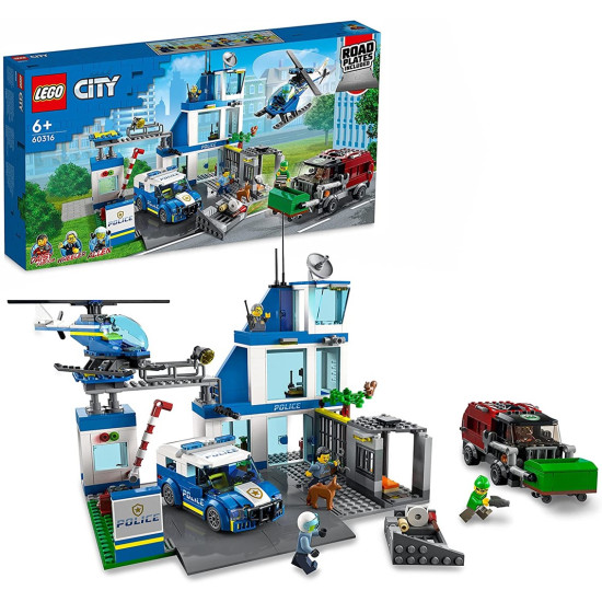 LEGO CITY COMISARIA POLICIA Legos