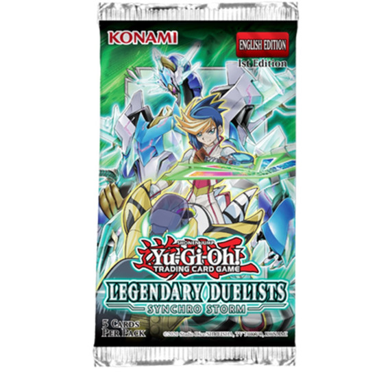 CAJA SOBRES CARTAS YU - GI - OH SYNCHRO STORM Cartas coleccionables CAJA SOBRES CARTAS YU - GI - OH SYNCHRO STORM Cartas coleccionables