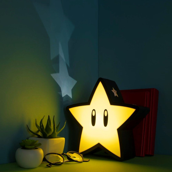 LAMPARA PALADONE SUPER MARIO SUPER ESTRELLA Lampara merchandising LAMPARA PALADONE SUPER MARIO SUPER ESTRELLA Lampara merchandising
