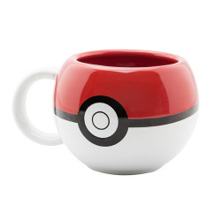 TAZA 3D POKEMON POKEBALL