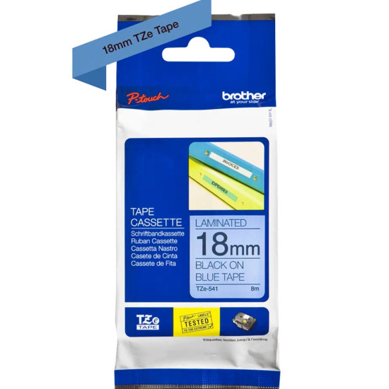 CINTA LAMINADA BROTHER TZE541 18MM X Consumibles impresión matricial