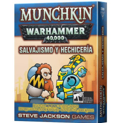 JUEGO MESA MUNCHKIN WARHAMMER SALVAJISMO Y