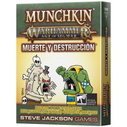 JUEGO MESA MUNCHKIN WARHAMMER MUERTE Y