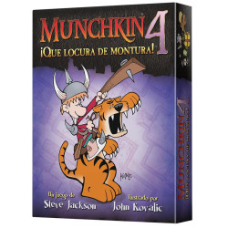 JUEGO MESA MUNCHKIN 4: ¡QUE LOCURA