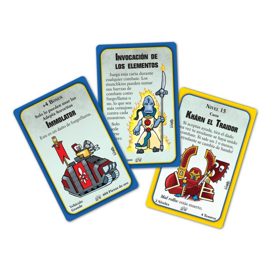JUEGO MESA MUNCHKIN WARHAMMER LEALTAD Y Juegos de mesa
