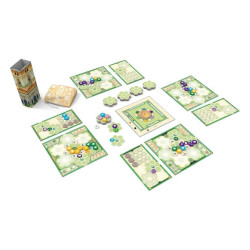 JUEGO MESA AZUL JARDÍN LA REINA