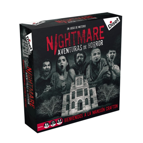 JUEGO MESA NIGHTMARE PEGI 16 Juegos de mesa