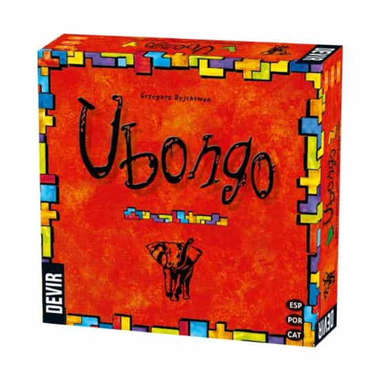 JUEGO MESA DEVIR UBONGO VERSIÓN TRILINGÜE Juegos de mesa